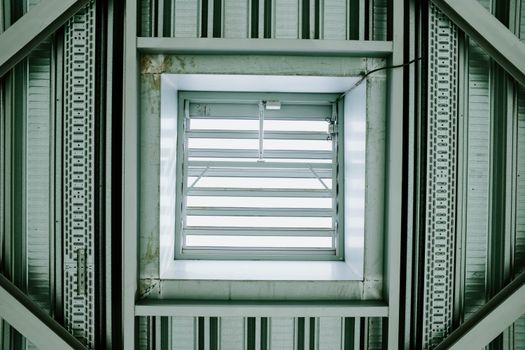 trash chute stainless steel 2