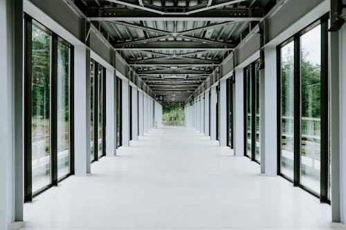 Free Photo of Empty Corridor Stock Photo