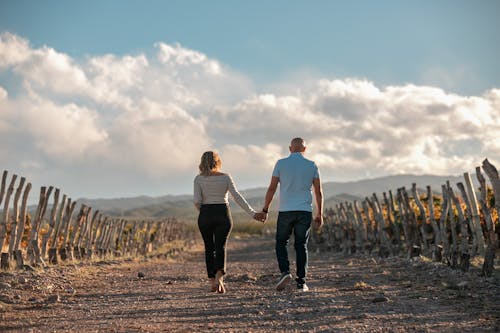 Foto profissional grátis de adulto, amor, andar