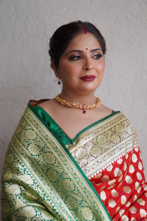 Kostnadsfri bild av gyllene, halsband, indisk kvinna
