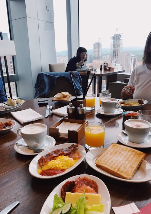 Photo of Food on Plates