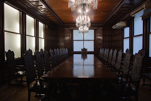 Free stock photo of conference, conference table, desk Stock Photo
