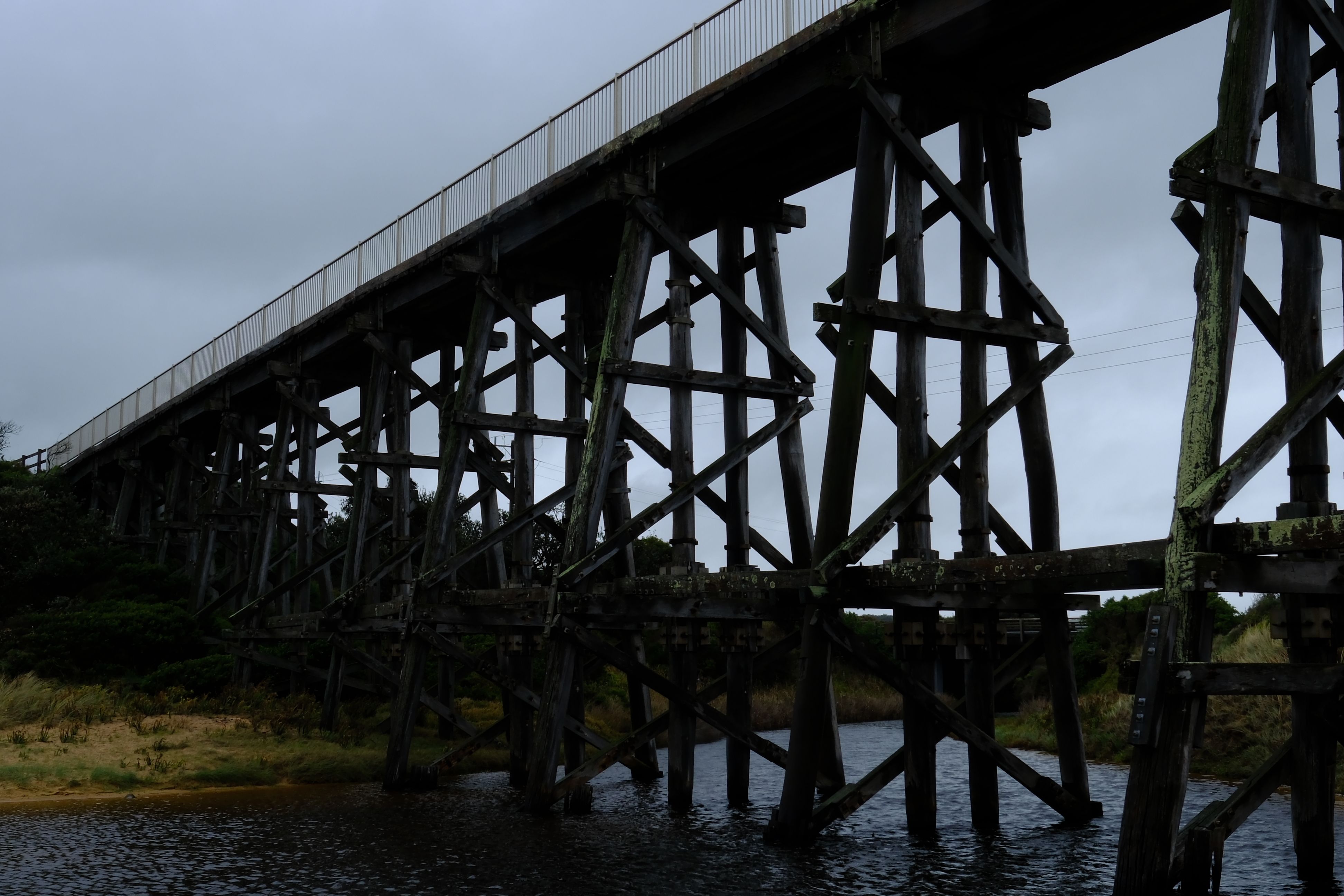 Iron Bridge by the River · Free Stock Photo