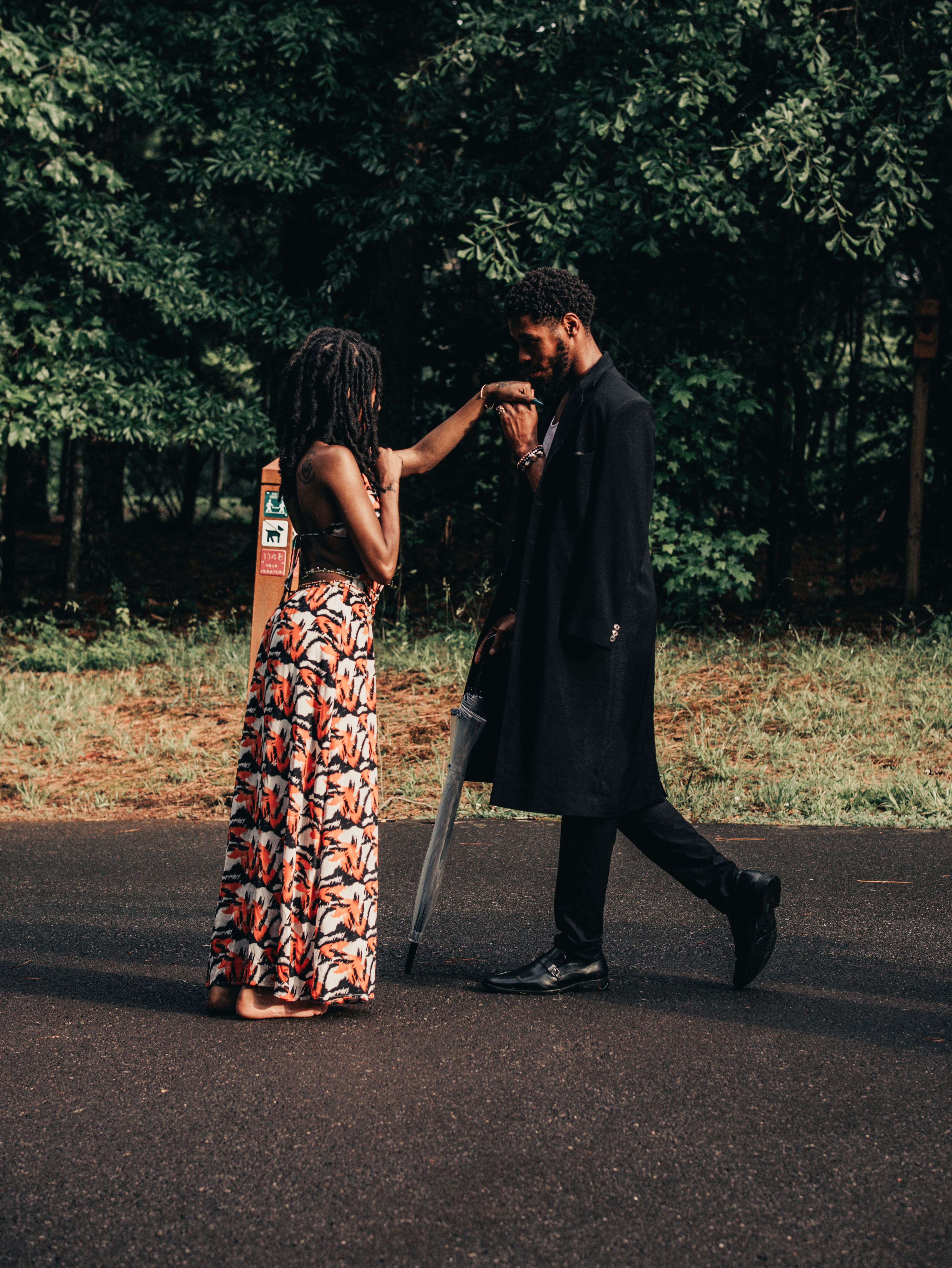 man holding a woman's hand · Free Stock Photo