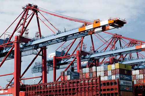 Kostnadsfri bild av containerfartyg, elbe, exportera