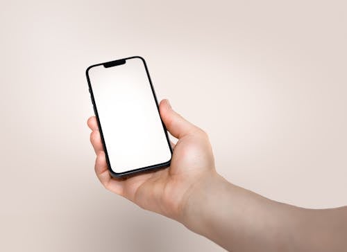 smartphone screen mockup