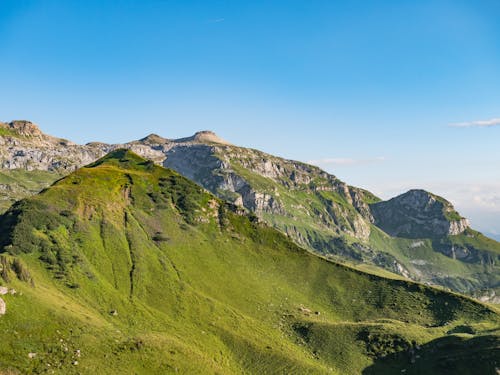 Free stock photo of camping, cross, mountain peaks