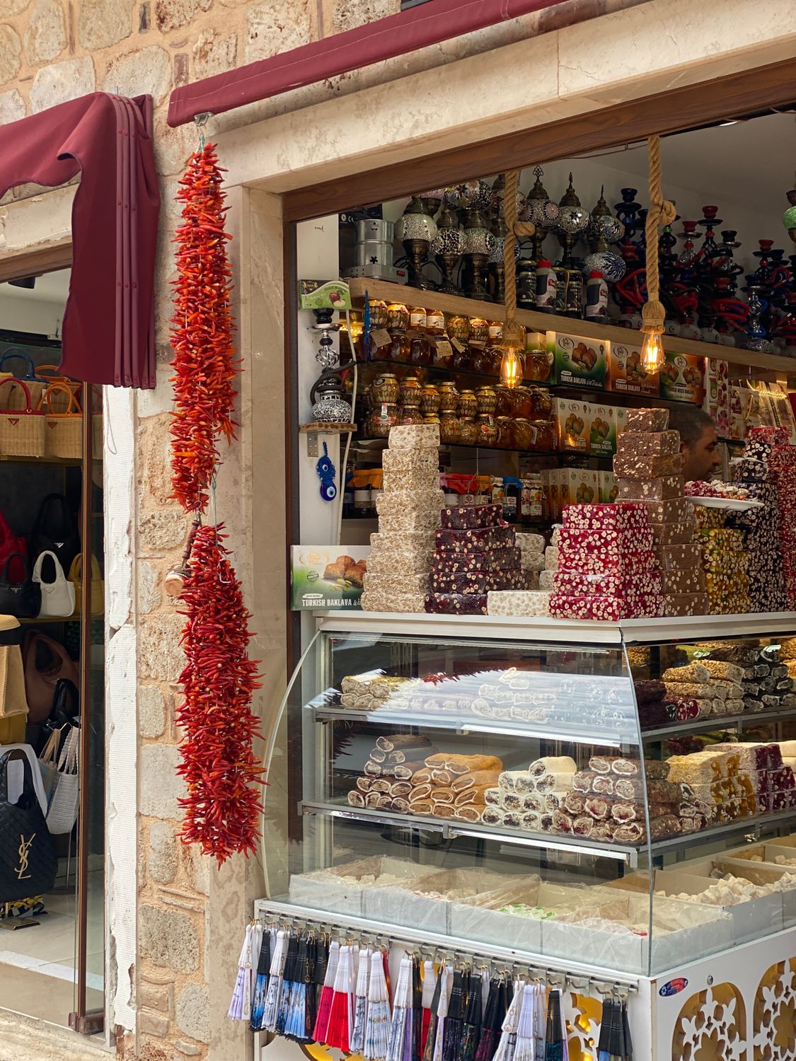 Turkish Shop Design Traditional Turkish Delight Shop Display · Free Stock Photo