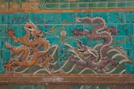 Nine Dragon Screen in Datong City