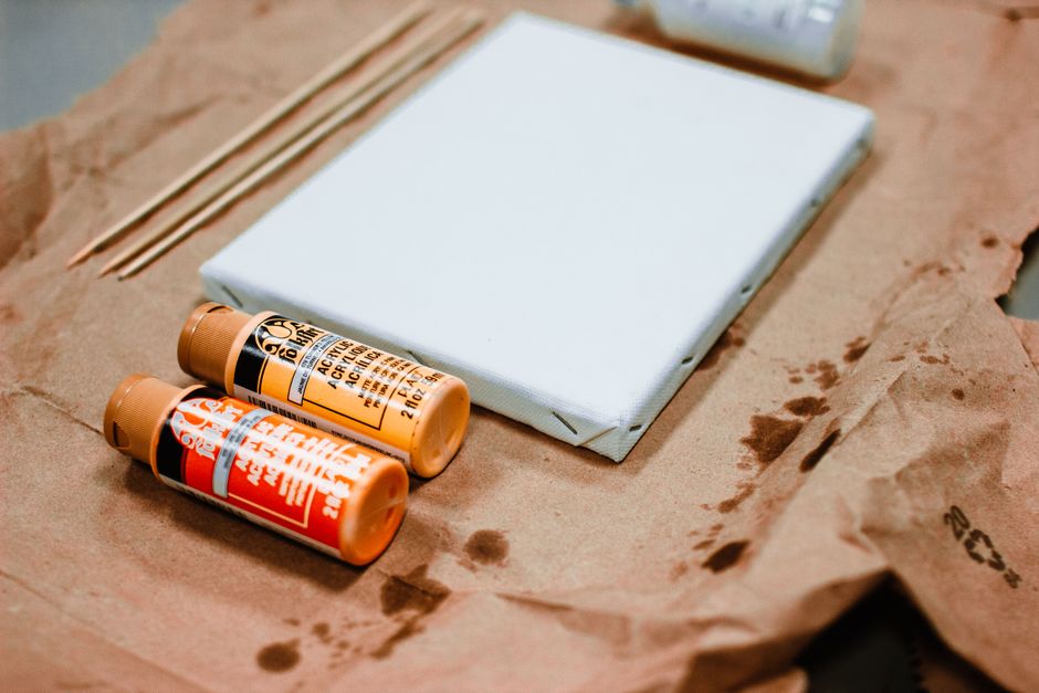 small craft project setup natural light lifestyle photo 1