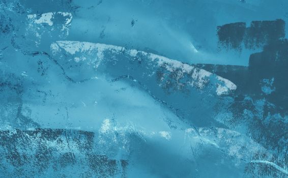 Intricate blue abstract texture with artistic brush strokes and gradients.