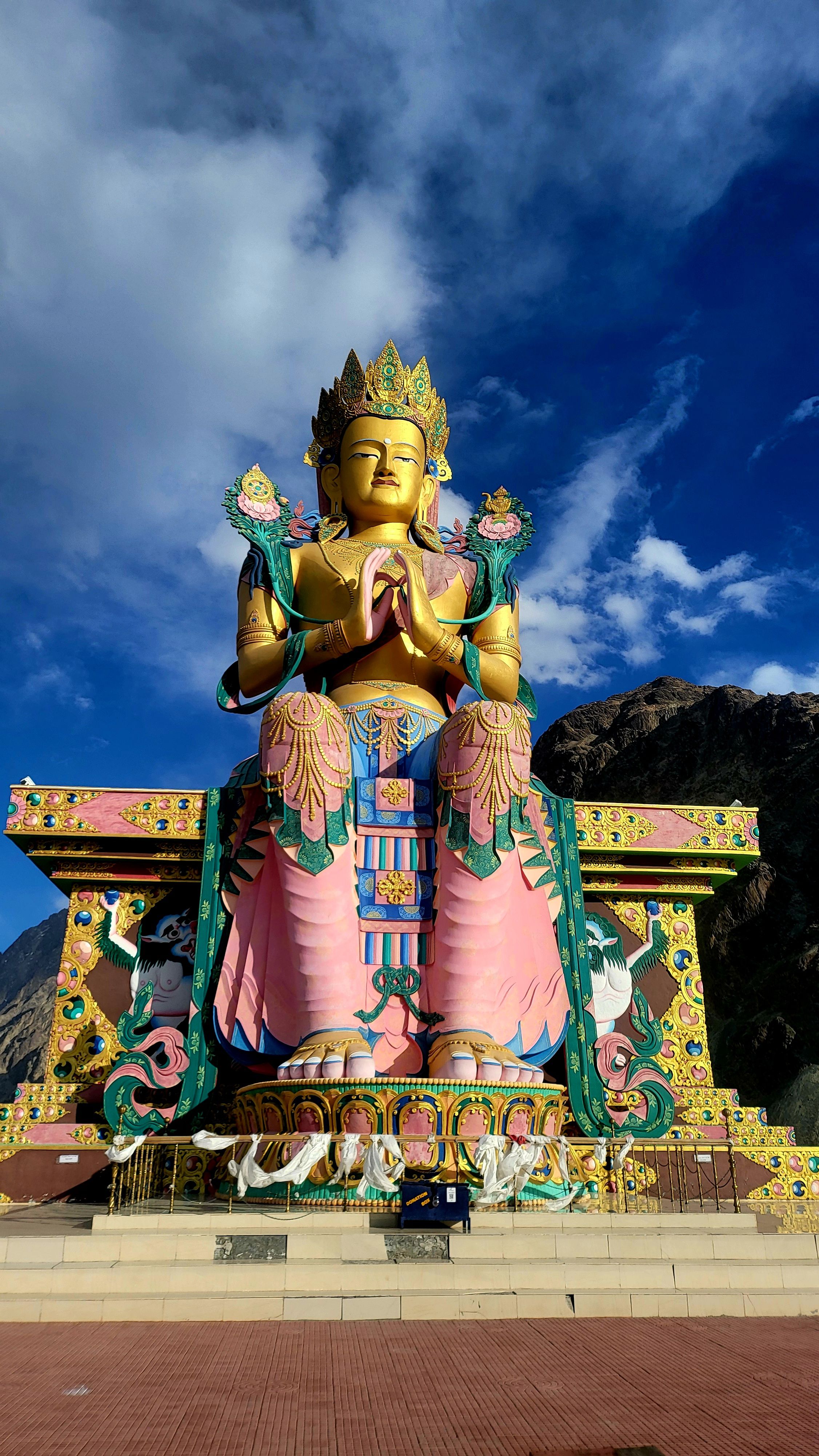 Diskit Gompa, overlooking Nubra Valley