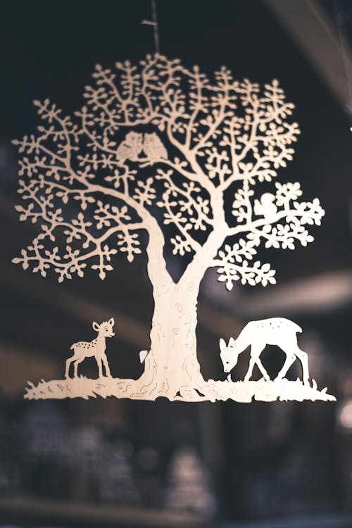 ağaç, bulanıklık, dekorasyon içeren Ücretsiz stok fotoğraf