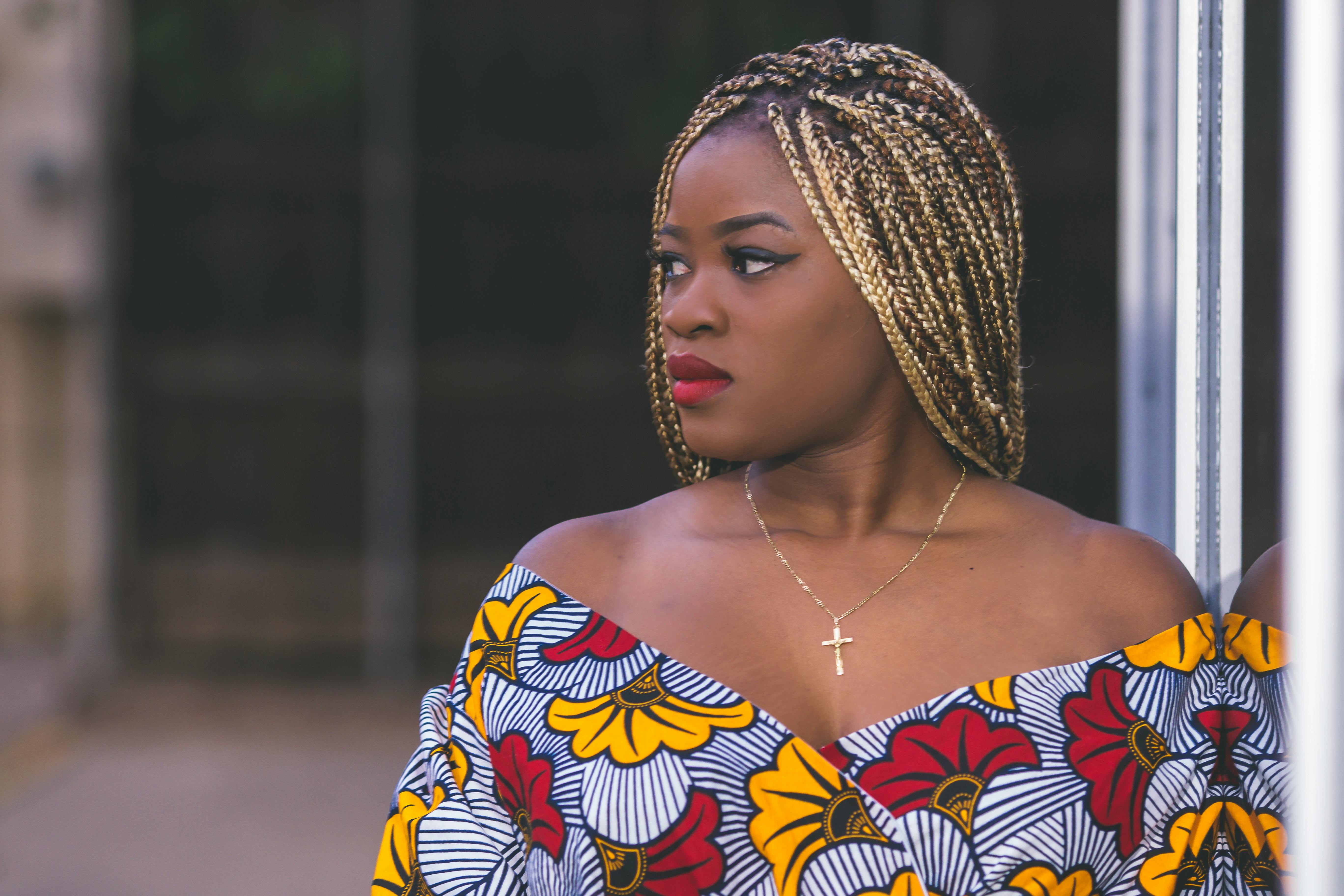 Woman Leaning on Wall