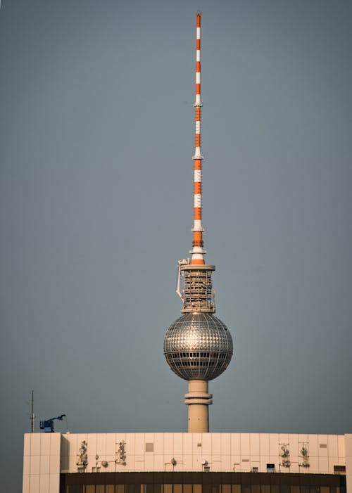 Δωρεάν στοκ φωτογραφιών με berliner fernsehturm, αντένα, αρχιτεκτονική
