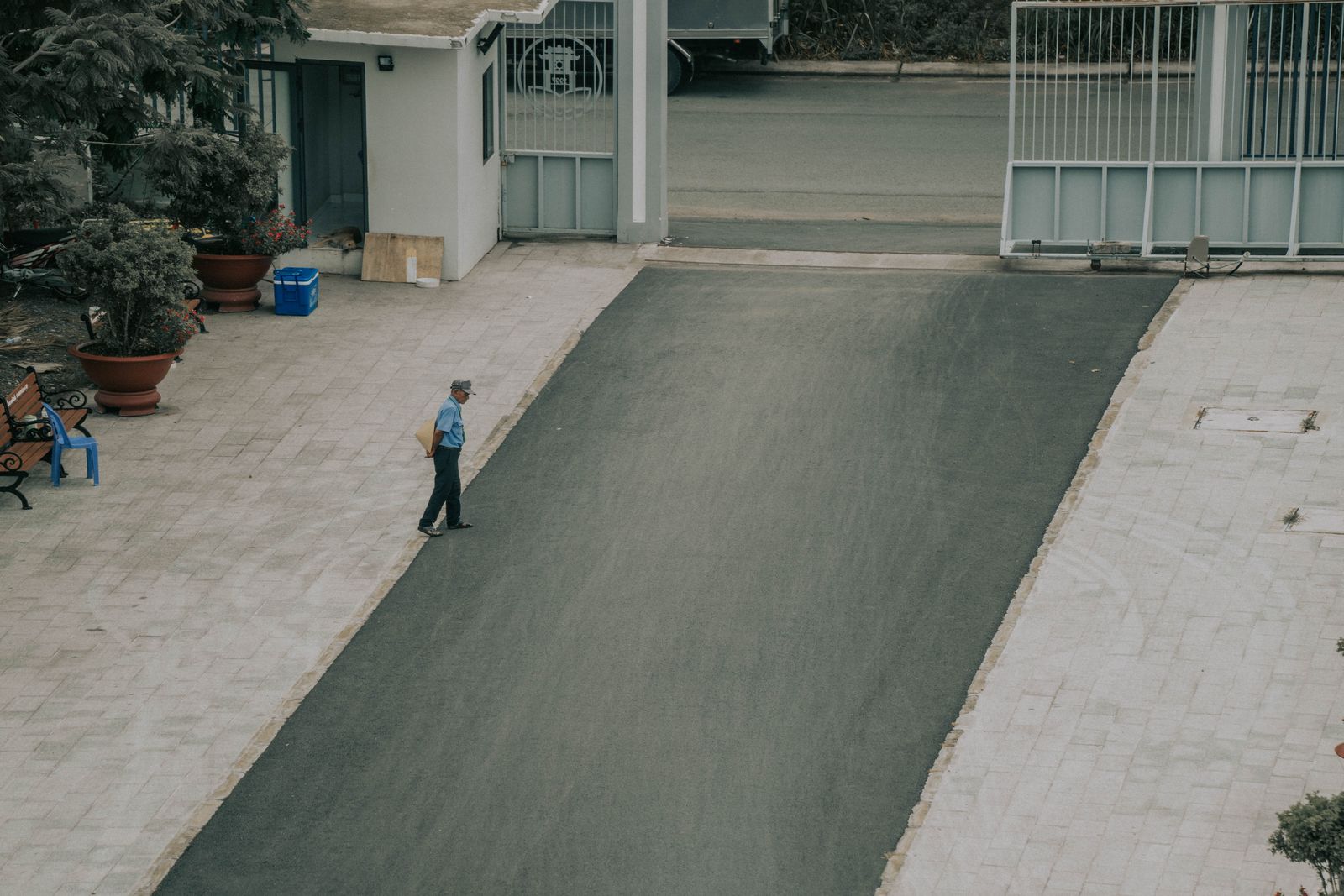 Paver patio or walkway install