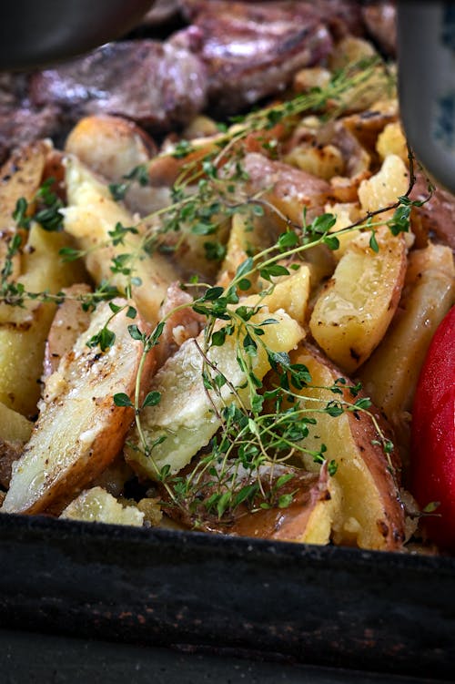 BBQ, 감자, 감자튀김의 무료 스톡 사진
