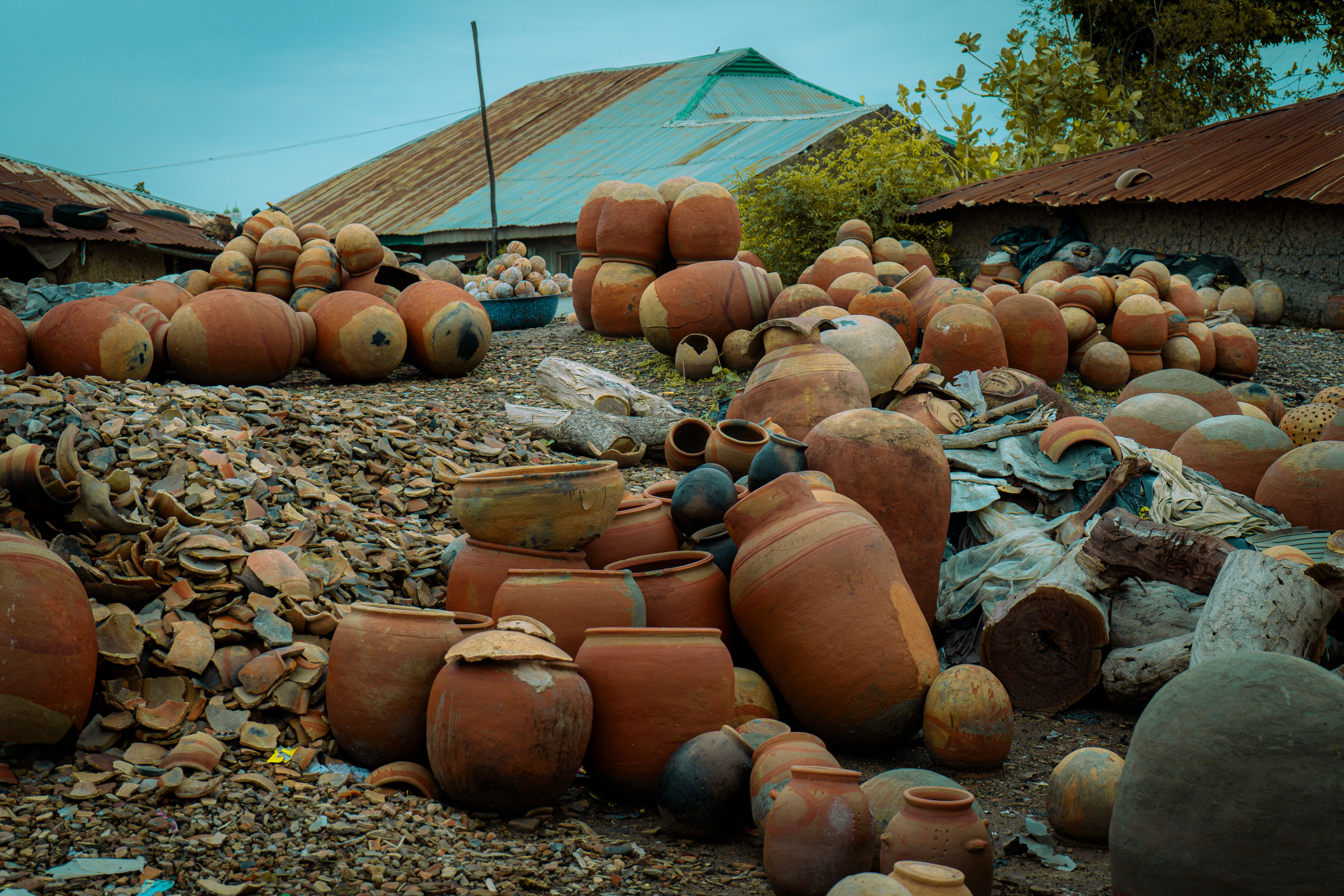 Visite du village de potiers de Bumbung avec démonstration