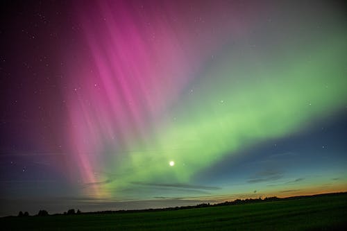 Kostenloses Stock Foto zu astro, aurora boreale, erde