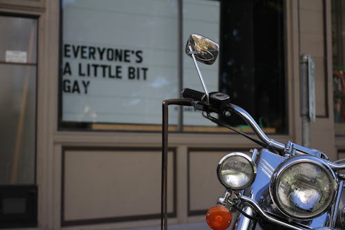 Free stock photo of gay pride, motor bike, motorcycle