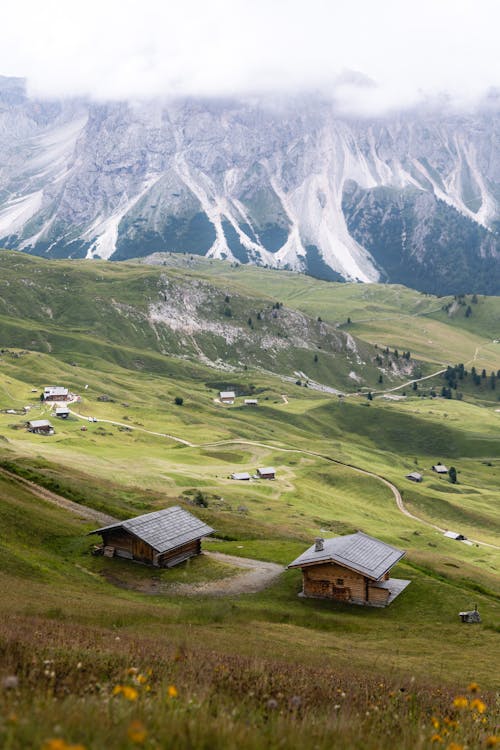 Immagine gratuita di campagna, case, in legno