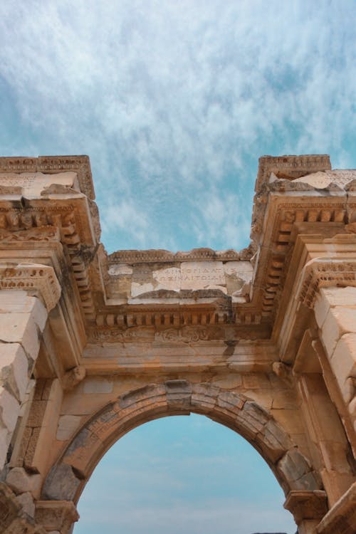Beautiful Gates in Ephesus ancient city wallpaper historical