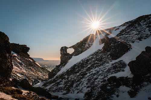 Kostnadsfri bild av berg, dimma, gryning