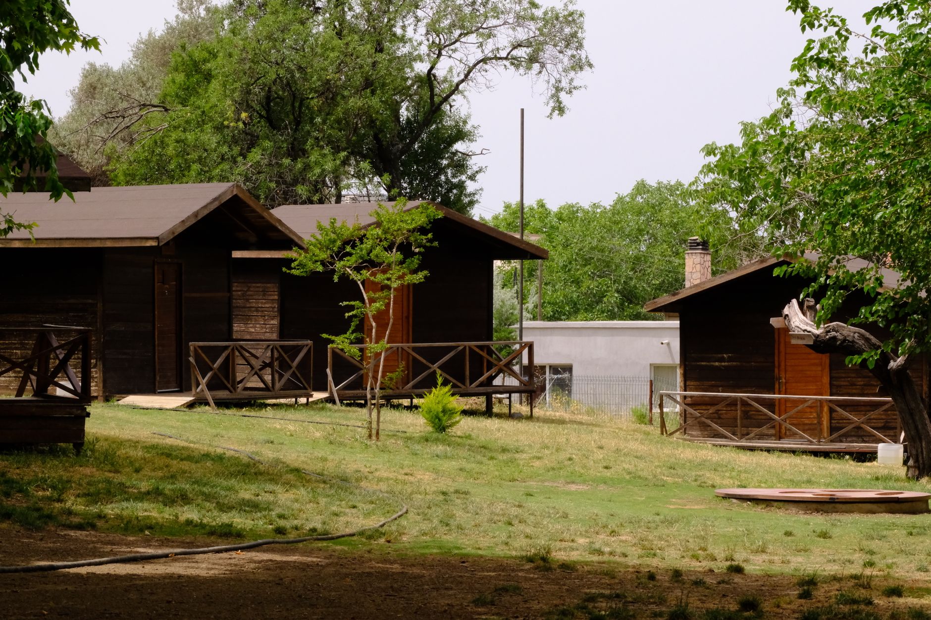 Rustic countryside homes in nature