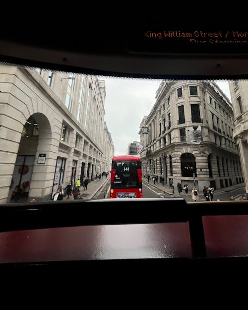 Kostnadsfri bild av buss london, dubbeldäckarbuss, röd buss