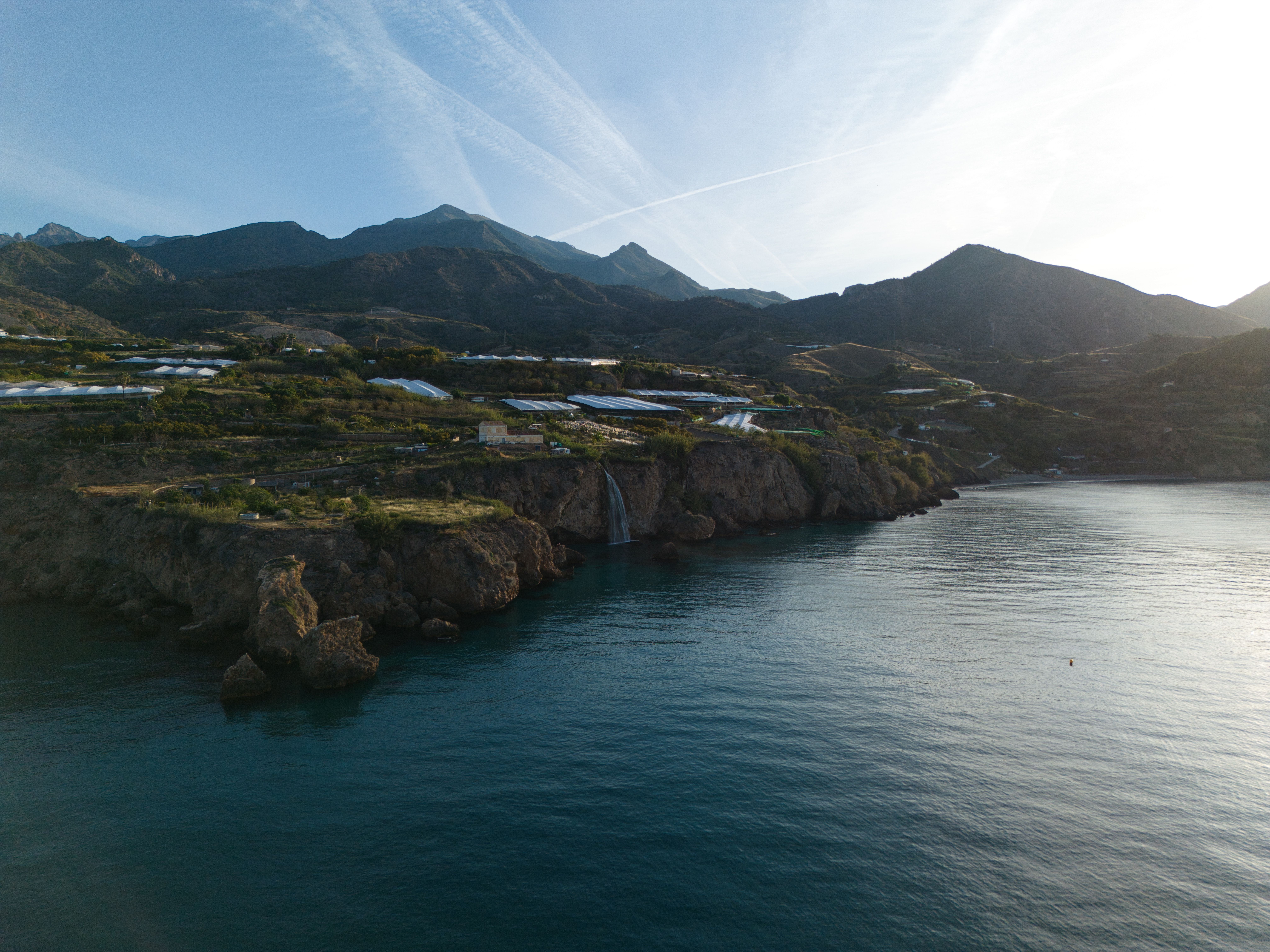 Maro cove, turquoise sea, Málaga