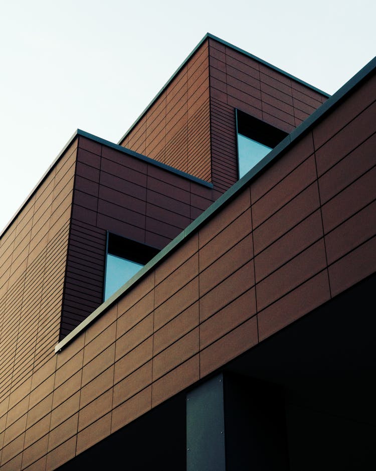 Low Angle Photo Of Brown Building