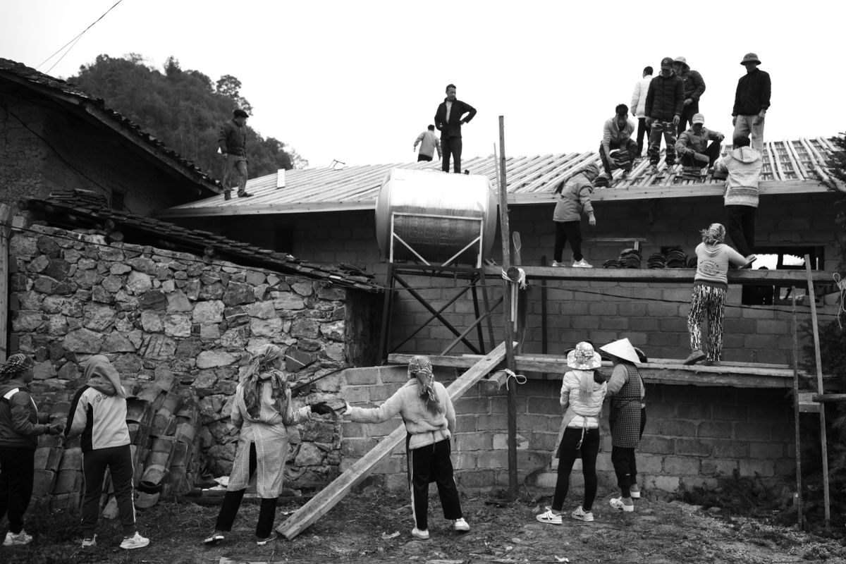 Equipo de vaciado de masías