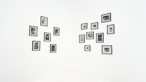 Photo Frames Mounted on Walls