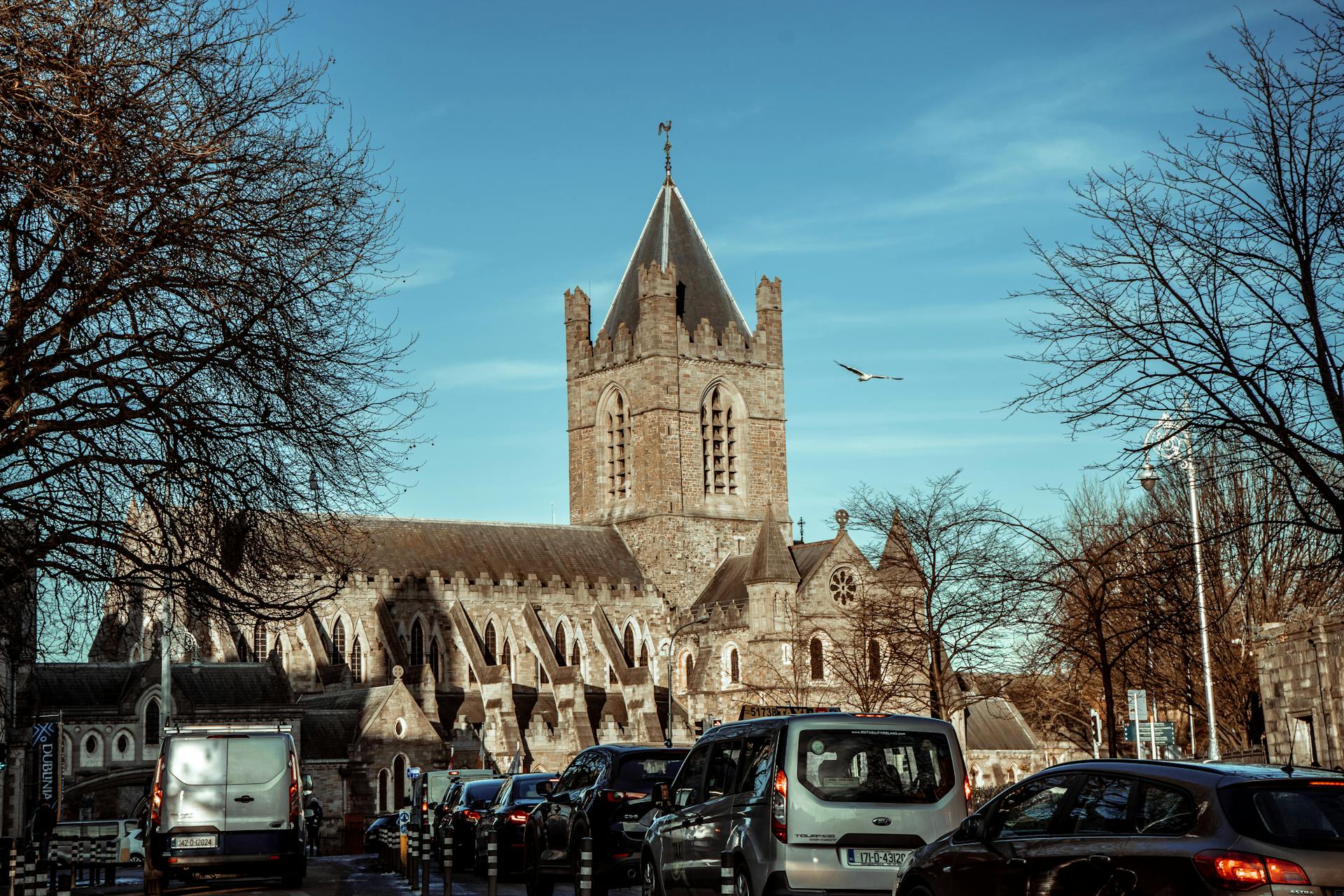 Christ Church Cathedral in Dublin in Ireland