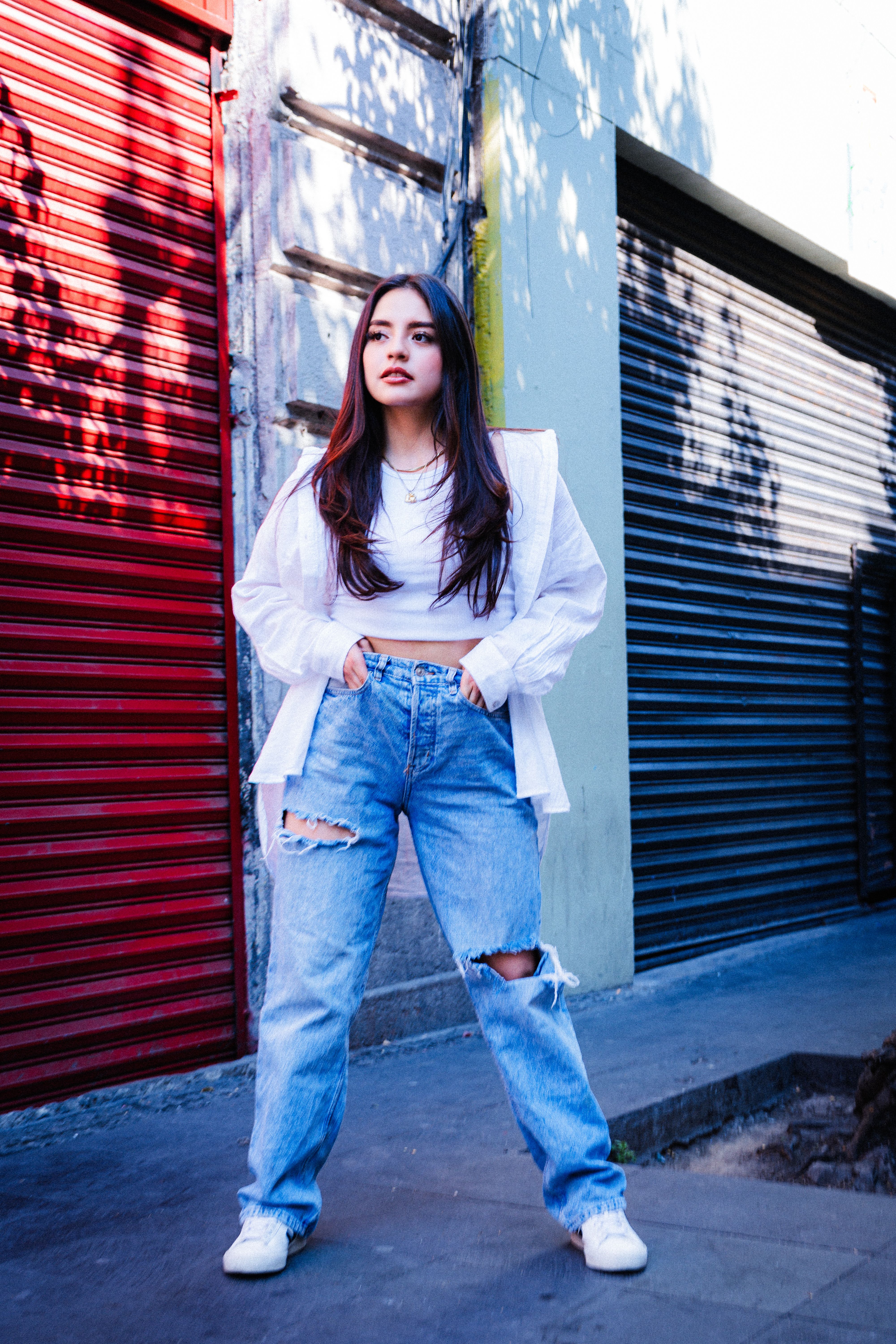 Calça Jeans Reta