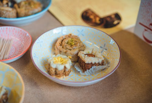 Free stock photo of chopsticks, cupcakes, food