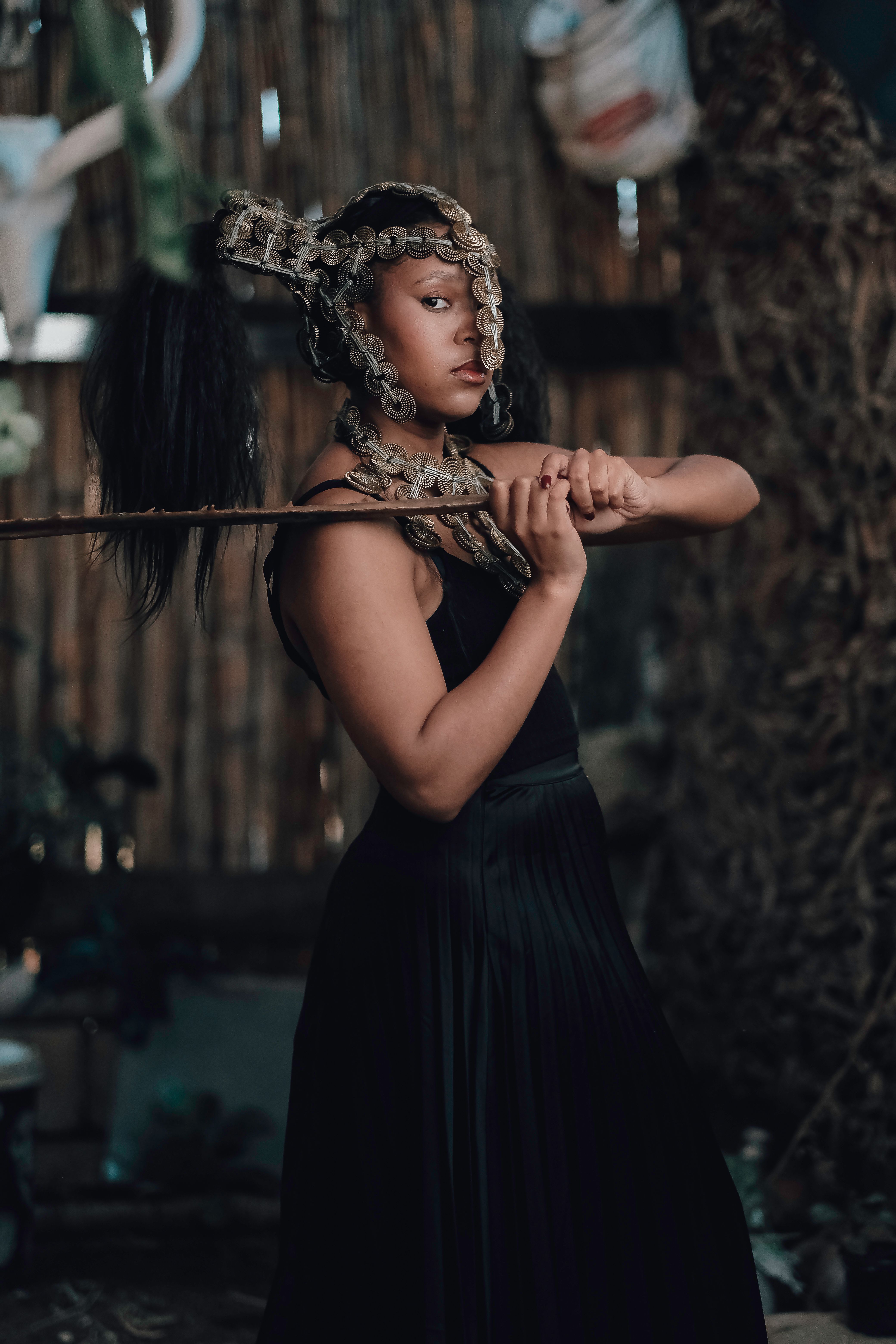 Woman Performing a Traditional African Dance · Free Stock Photo