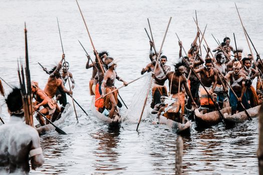 Sepik river spirit houses expedition — Papua New Guinea