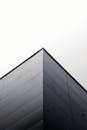 Sharp Edge of Modern Minimalist Building