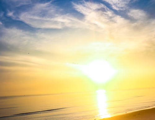 Foto stok gratis garis pantai, Indonesia, matahari terbit