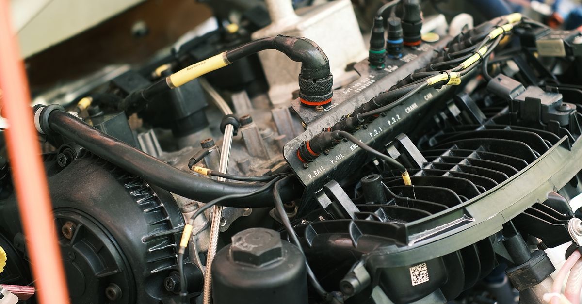 International Rally Car Engine A rally car engine · Free Stock Photo