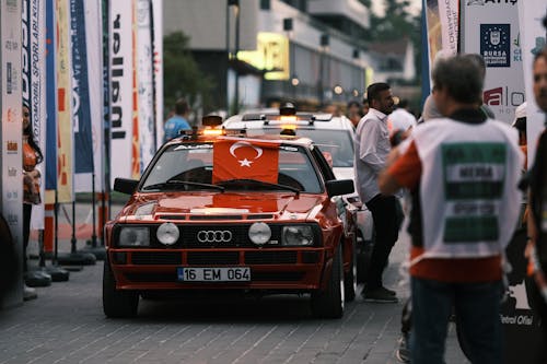 An old age Audi Quattro