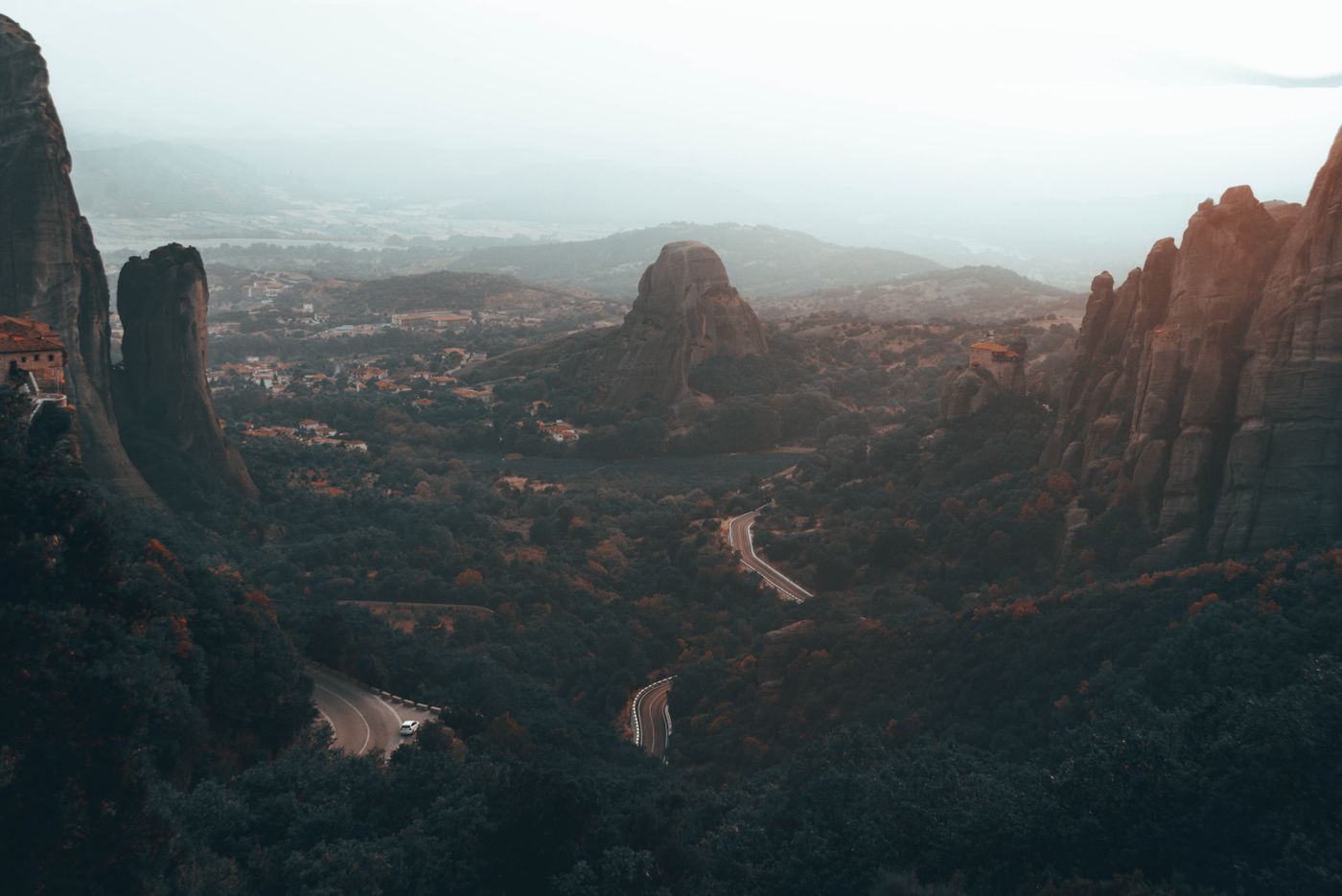 Les rochers des Météores