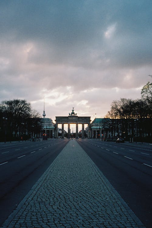 Free Cloudy over Berlin Stock Photo