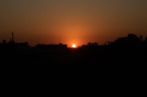 Бесплатное стоковое фото с sp, вечернее солнце, отблеск солнца