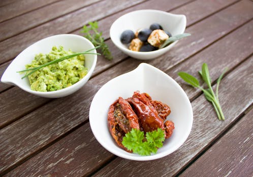 High Angle View of Salad in Bowl