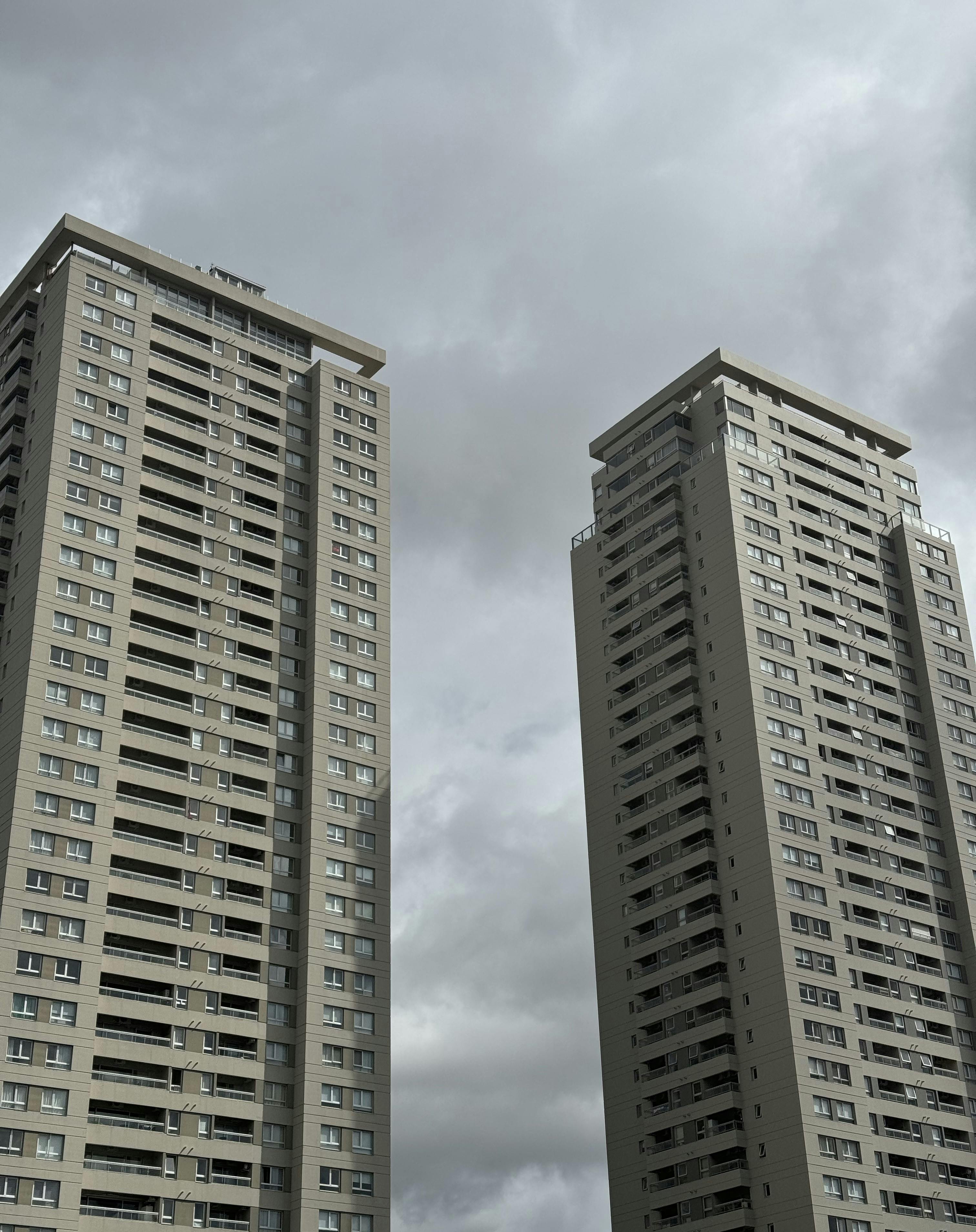Modern residential towers in Buenos Aires