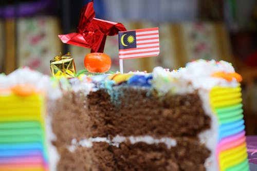 Free Close-up of Birthday Cake Stock Photo