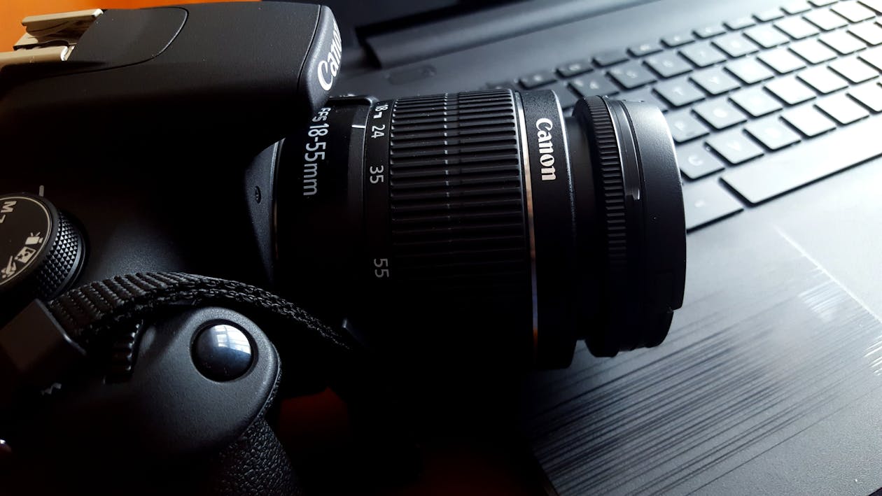 бесплатная крупный план камеры Canon Стоковое фото
