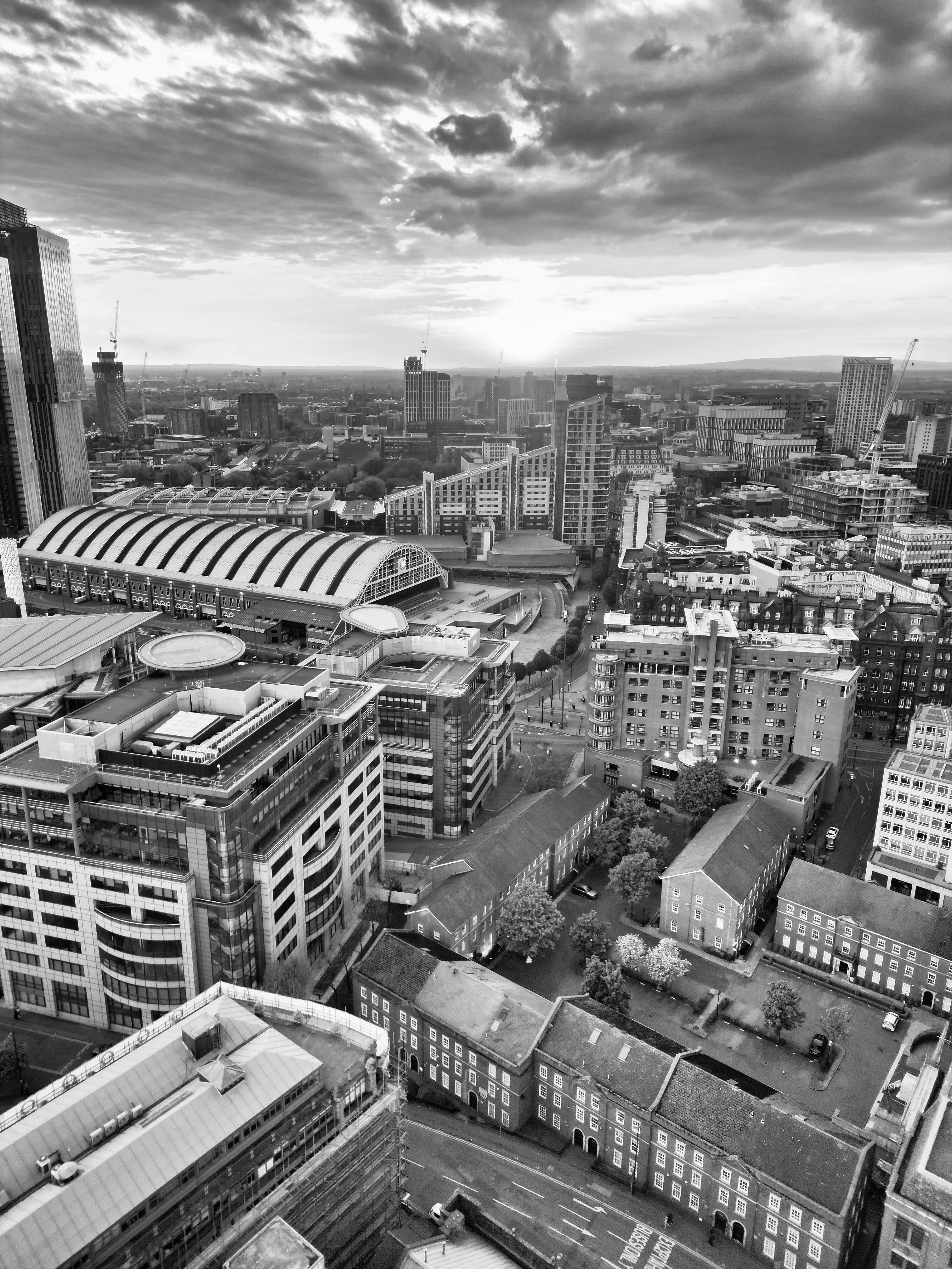 Birds Eye View of City · Free Stock Photo